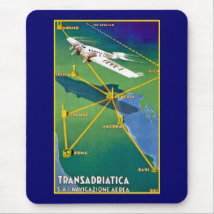 Transadriatica Navigazione Aerea Mouse Mat