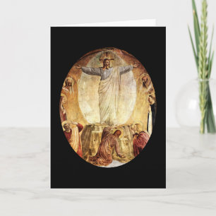 Transcendent  Christ Risen from the Tomb Holiday Card