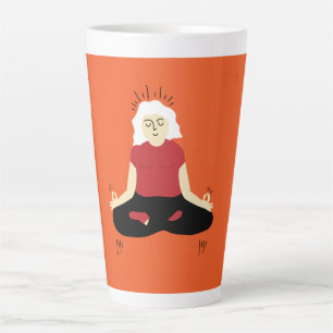 Transcendental Meditation Large Coffee Mug