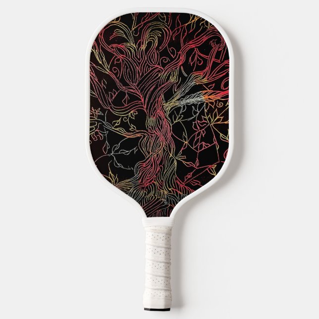 Transcending Ancestral Tree Pickleball Paddle (Back)