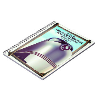 Transcontinental Railroad USA. Notebook