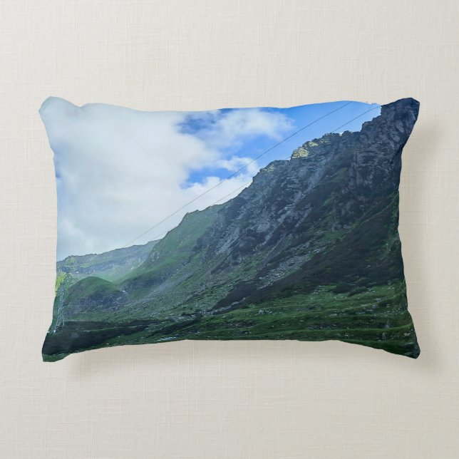 Transfagarasan Mountain Road - Romania Decorative Cushion (Front)