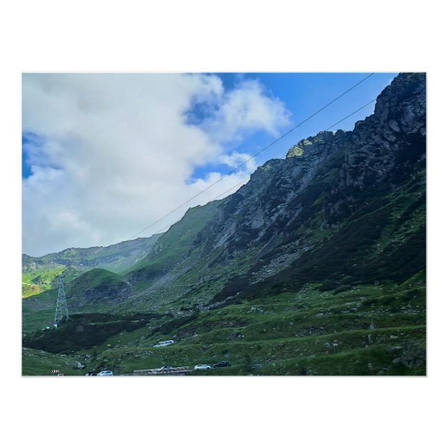 Transfagarasan Mountain Road - Romania Poster (Front)