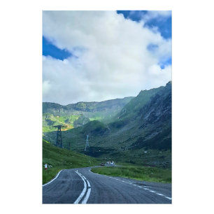 Transfagarasan Road – Carpathian Mountain Print