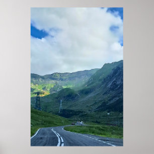 Transfagarasan Road – Carpathian Mountain Print