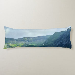 Transfagarasan Road – Carpathian Mountain Print Body Cushion