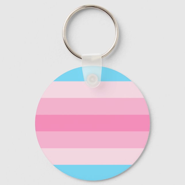 transfeminine flag key ring (Front)