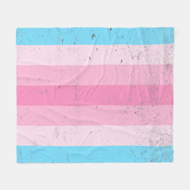 Transfemme Fleece Blanket (Front (Horizontal))