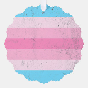 Transfemme Tree Decoration Card