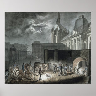 Transferring Prisoners to the Conciergerie Poster