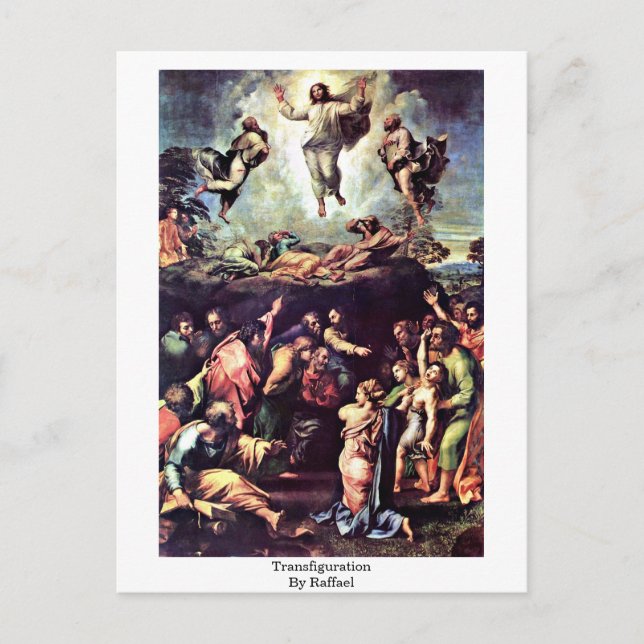 Transfiguration By Raffael Postcard (Front)