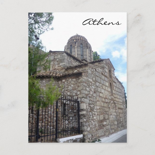 transfiguration church postcard (Front)