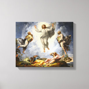 Transfiguration of Christ - Raphaello Sanzio 1520 Canvas Print