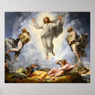 Transfiguration of Christ - Raphaello Sanzio 1520 Poster