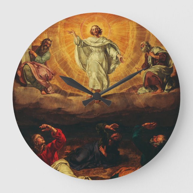 Transfiguration of Jesus Christ Large Clock (Front)