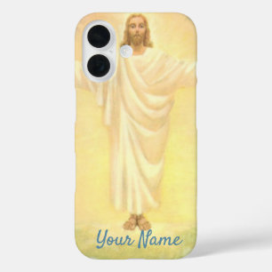 Transfiguration of Jesus Christ, Vintage Religion iPhone 16 Case