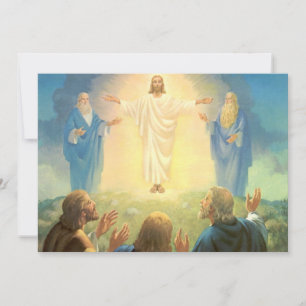 Transfiguration of Jesus Christ, Vintage Religion Invitation