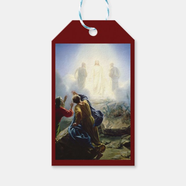 Transfiguration of Jesus,  Gift Tags (Front)
