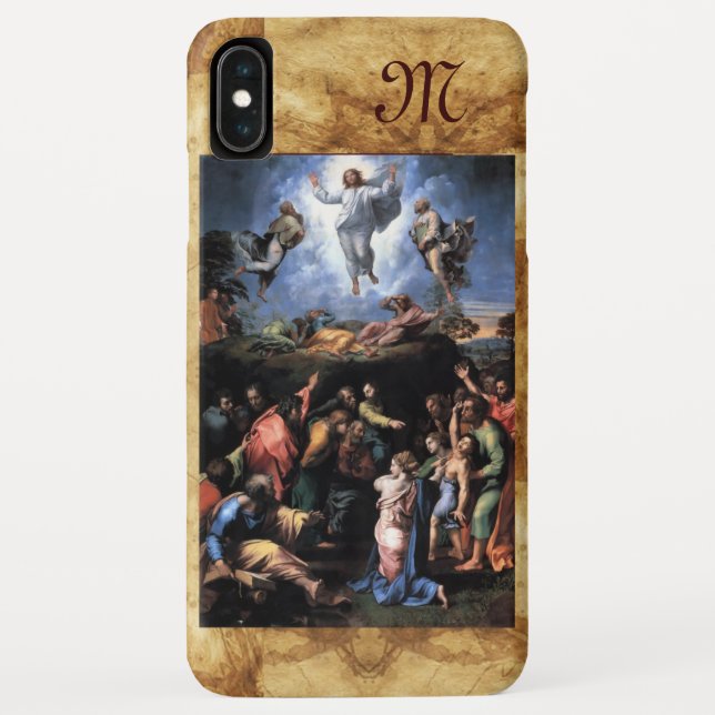 TRANSFIGURATION OF JESUS monogram Case-Mate iPhone Case (Back)