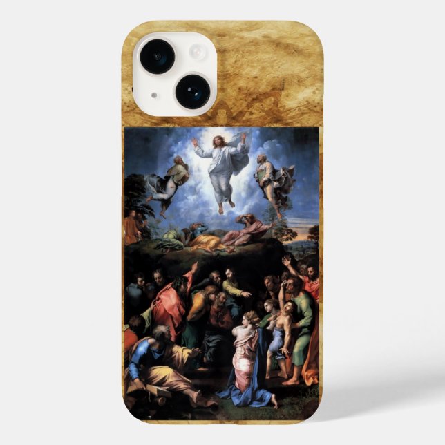 TRANSFIGURATION OF JESUS monogram Case-Mate iPhone Case (Back)