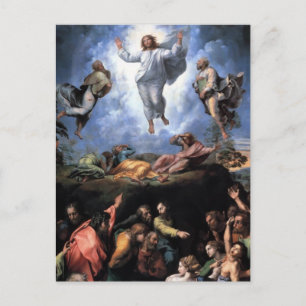 TRANSFIGURATION OF JESUS POSTCARD