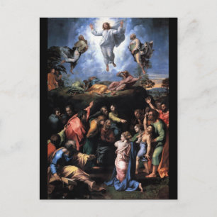 TRANSFIGURATION OF JESUS POSTCARD