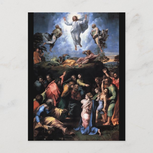 TRANSFIGURATION OF JESUS POSTCARD (Front)
