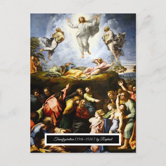 Transfiguration of Jesus Postcard (Front)