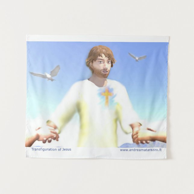 Transfiguration of Jesus   Tapestry (Front (Horizontal))