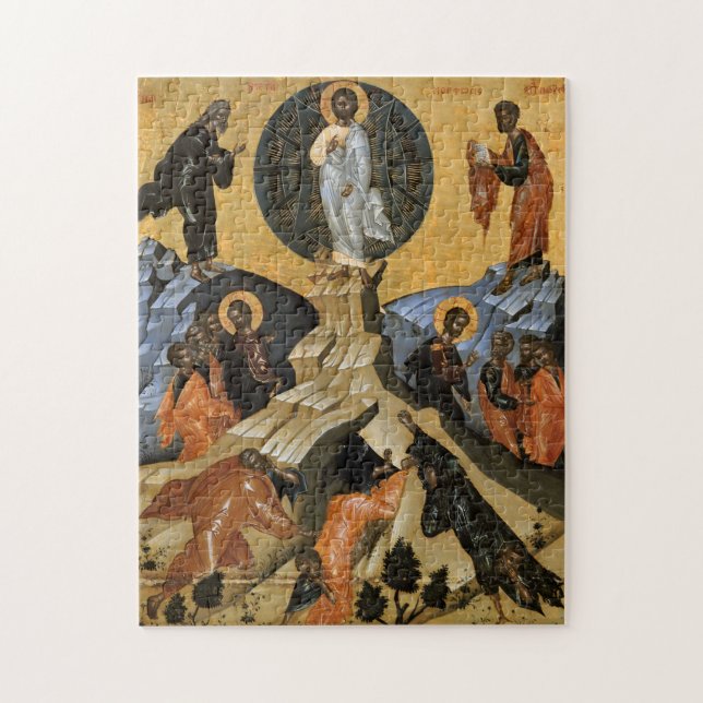 Transfiguration Orthodox Christian Icon Jigsaw Puzzle (Vertical)