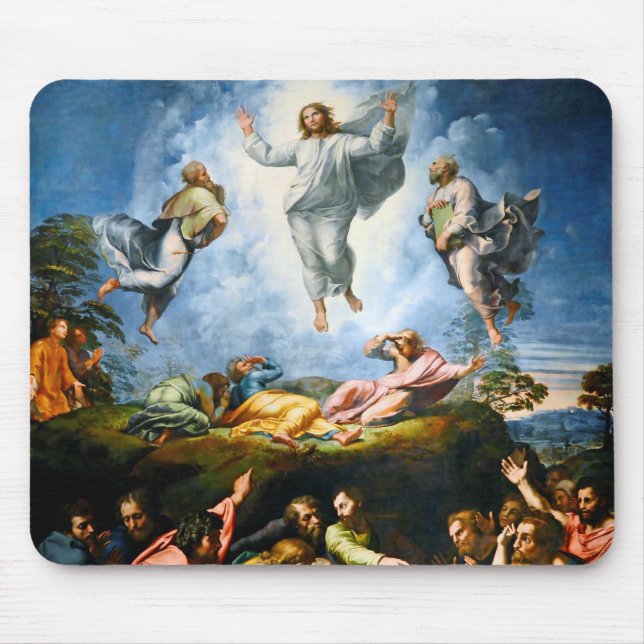 Transfiguration, Raphael Mouse Mat (Front)