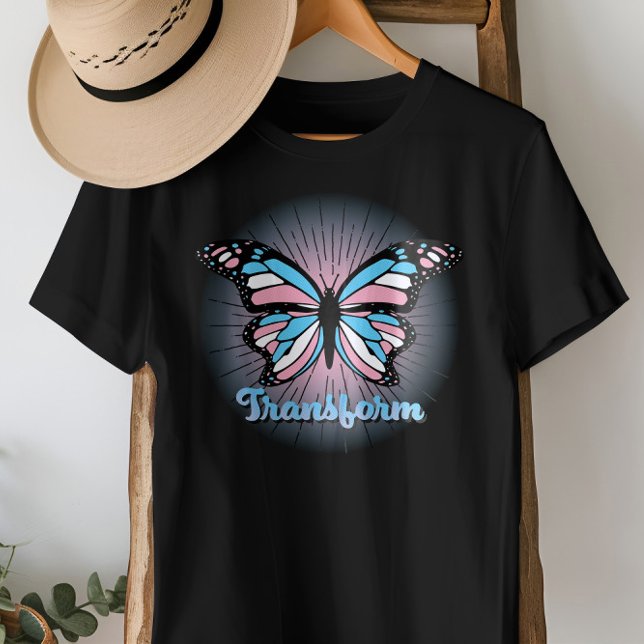 Transform Transgender Pride T-Shirt (This Tee puts a T in LGBT!)
