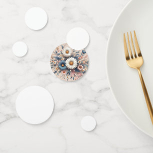 Transform Your Space with Elegant Daisy Floral Confetti