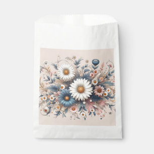 Transform Your Space with Elegant Daisy Floral Favour Bags