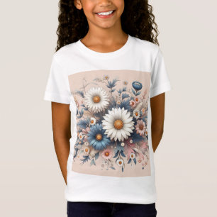 Transform Your Space with Elegant Daisy Floral T-Shirt