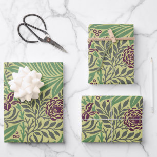Transform Your Space with Seamless Floral Patterns Wrapping Paper Sheet