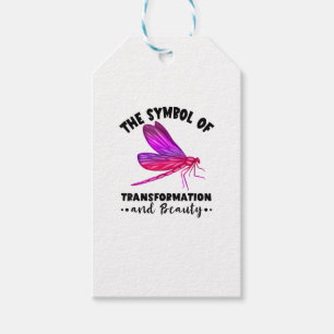 Transformation Beauty Nature Insect Dragonflies Dr Gift Tags