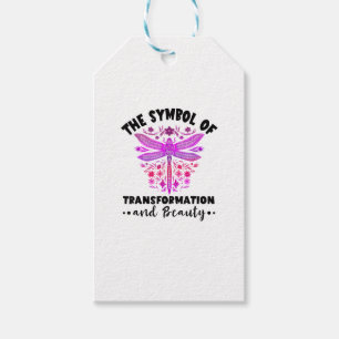 Transformation Beauty Nature Insect Dragonflies Dr Gift Tags