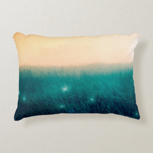 Transformation grunge texture sun decorative cushion