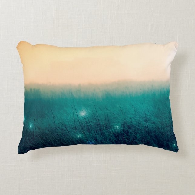 Transformation grunge texture sun decorative cushion (Front)