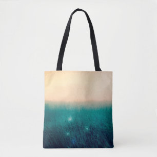 Transformation grunge texture sun tote bag