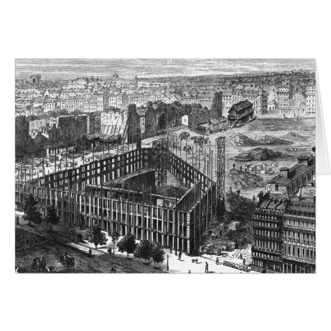 Transformation of Paris: Building in 1861 (Front Horizontal)