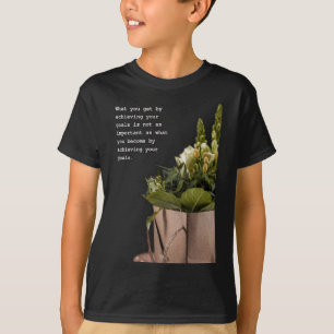 Transformative Journey Inspirational Quote Art T-Shirt