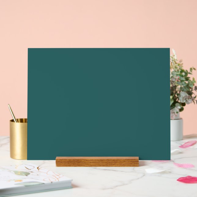 Transformative Teal  Acrylic Sign (Wedding)