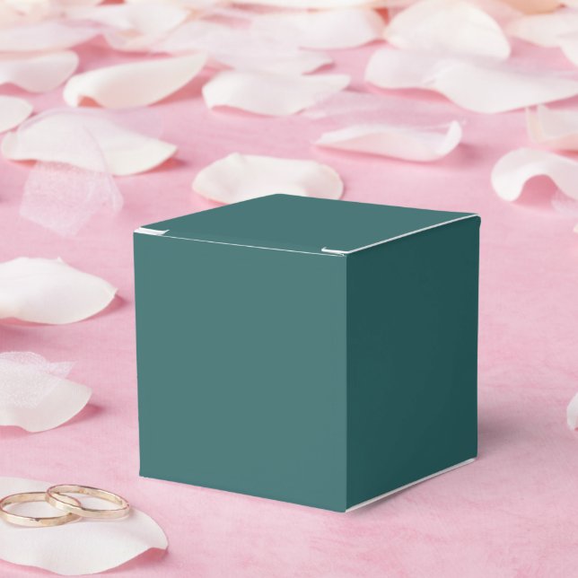 Transformative Teal  Favour Box (Wedding)