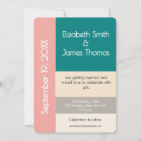 Transformative Teal Modern Contemporary Wedding