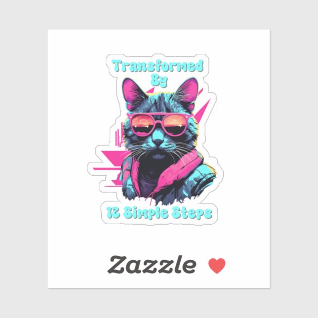 Transformed by 12 Simple Steps, AA, NA, Al-Anon  (Sheet)