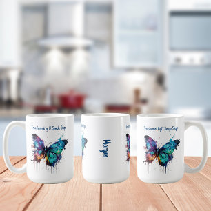 Transformed by 12 Simple Steps - Custom Name Coffee Mug