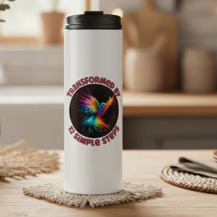 Transformed by 12 Simple Steps Thermal Tumbler