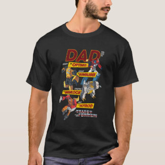 Transformers Dad You Are Smart Brave Strong Fast T-Shirt